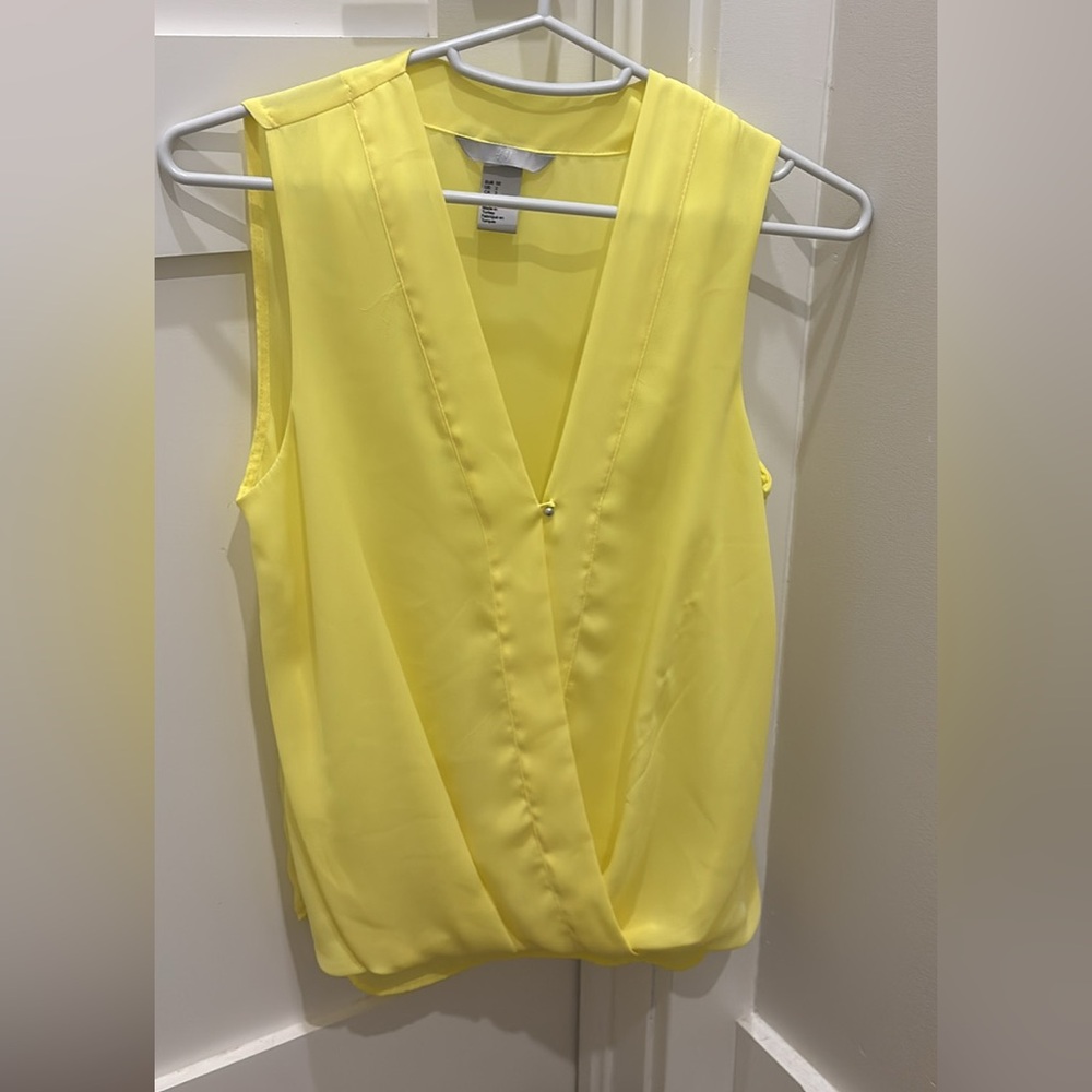 H&M Sunny Yellow Blouse